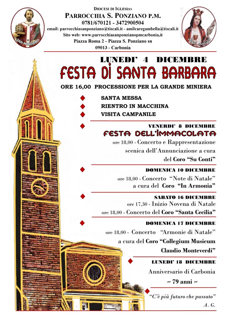 eventi dicembre 2017
