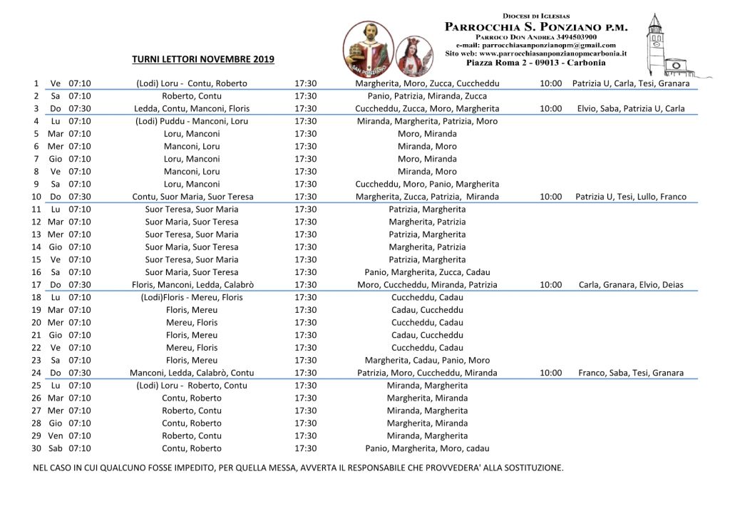 Schema lettori Novembre 2019 -1